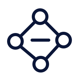 Connected future sector icon